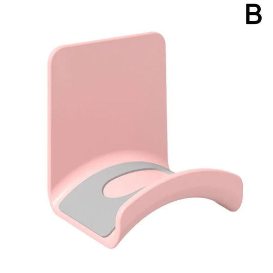 Universal Headphone Stand Adhensive Plastic Wall Mount Hanger Under Desk Headset Rack Holder Support For Gaming Earphone Bracket - MANDOTOS