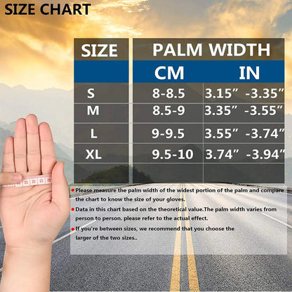 RideGuard Half Finger Cycling Gloves - MANDOTOS