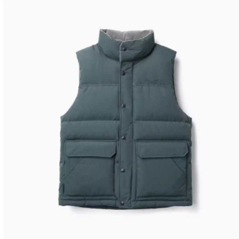 White Duck Down Three-proof Vest Down Jacket Coat For Men - MANDOTOS