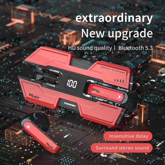 Wireless Headphones TWS Bluetooth 5.3 SW-G20 Gaming Headphones Stereo Audio Earphones HiFi Dual Mode Earphones For In-sta Music - MANDOTOS