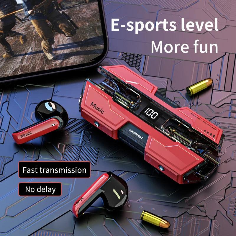 Wireless Headphones TWS Bluetooth 5.3 SW-G20 Gaming Headphones Stereo Audio Earphones HiFi Dual Mode Earphones For In-sta Music - MANDOTOS