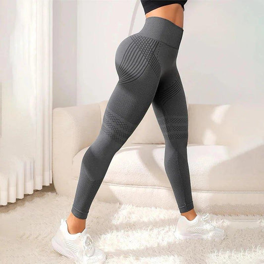 Women Fitness Leggings High Waist Seamless Leggings Sportswear Breathable Feamle Workout Legging - MANDOTOS