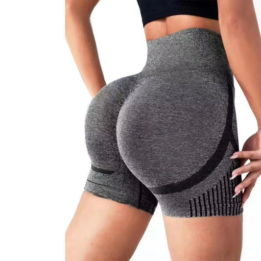 Women Yoga Shorts High Waist Workout Shorts Fitness Yoga Lift Butt Fitness Ladies Yoga Gym Running Short Pants Sportswear - MANDOTOS