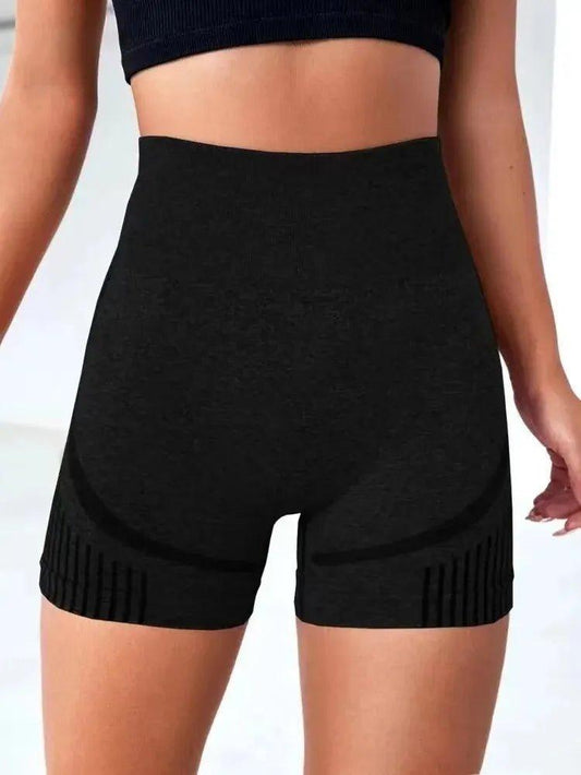 Women Yoga Shorts High Waist Workout Shorts Fitness Yoga Lift Butt Fitness Ladies Yoga Gym Running Short Pants Sportswear - MANDOTOS