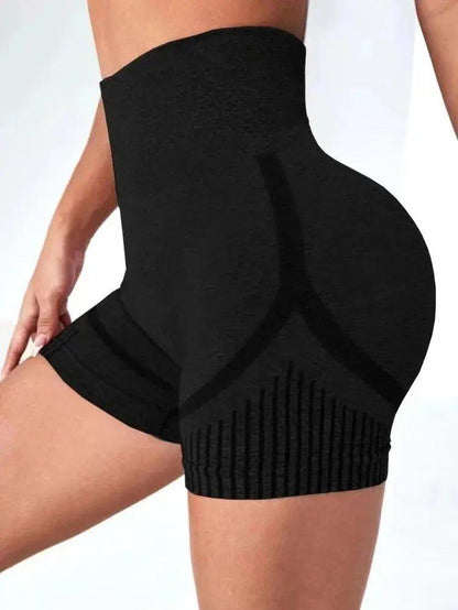 Women Yoga Shorts High Waist Workout Shorts Fitness Yoga Lift Butt Fitness Ladies Yoga Gym Running Short Pants Sportswear - MANDOTOS