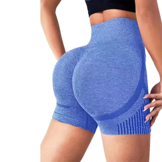 Women Yoga Shorts High Waist Workout Shorts Fitness Yoga Lift Butt Fitness Ladies Yoga Gym Running Short Pants Sportswear - MANDOTOS