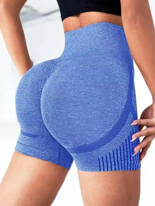 Women Yoga Shorts High Waist Workout Shorts Fitness Yoga Lift Butt Fitness Ladies Yoga Gym Running Short Pants Sportswear - MANDOTOS