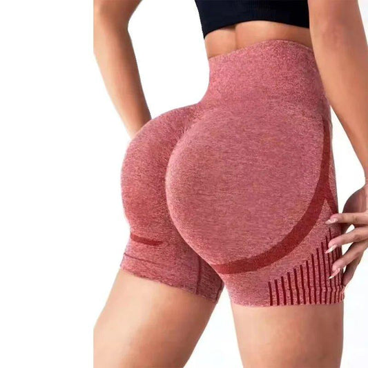 Women Yoga Shorts High Waist Workout Shorts Fitness Yoga Lift Butt Fitness Ladies Yoga Gym Running Short Pants Sportswear - MANDOTOS