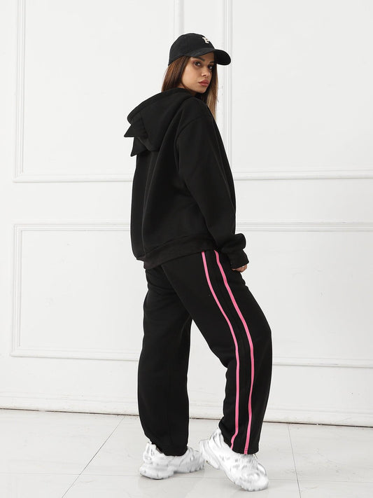 Women's Long Sleeved Hoodie Set - MANDOTOS