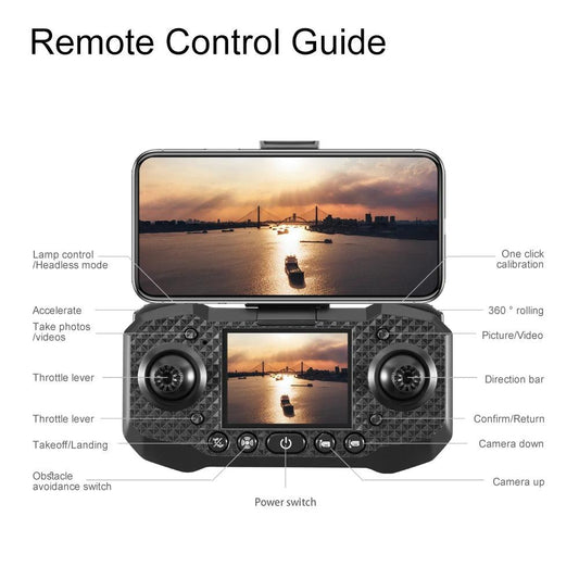 Xiaomi Mijia M6 Drone 8K Professional HD Camera Drones 5G WIFI FPV Video 4k UAV With screen Remote control RC Quadcopter Dron - MANDOTOS